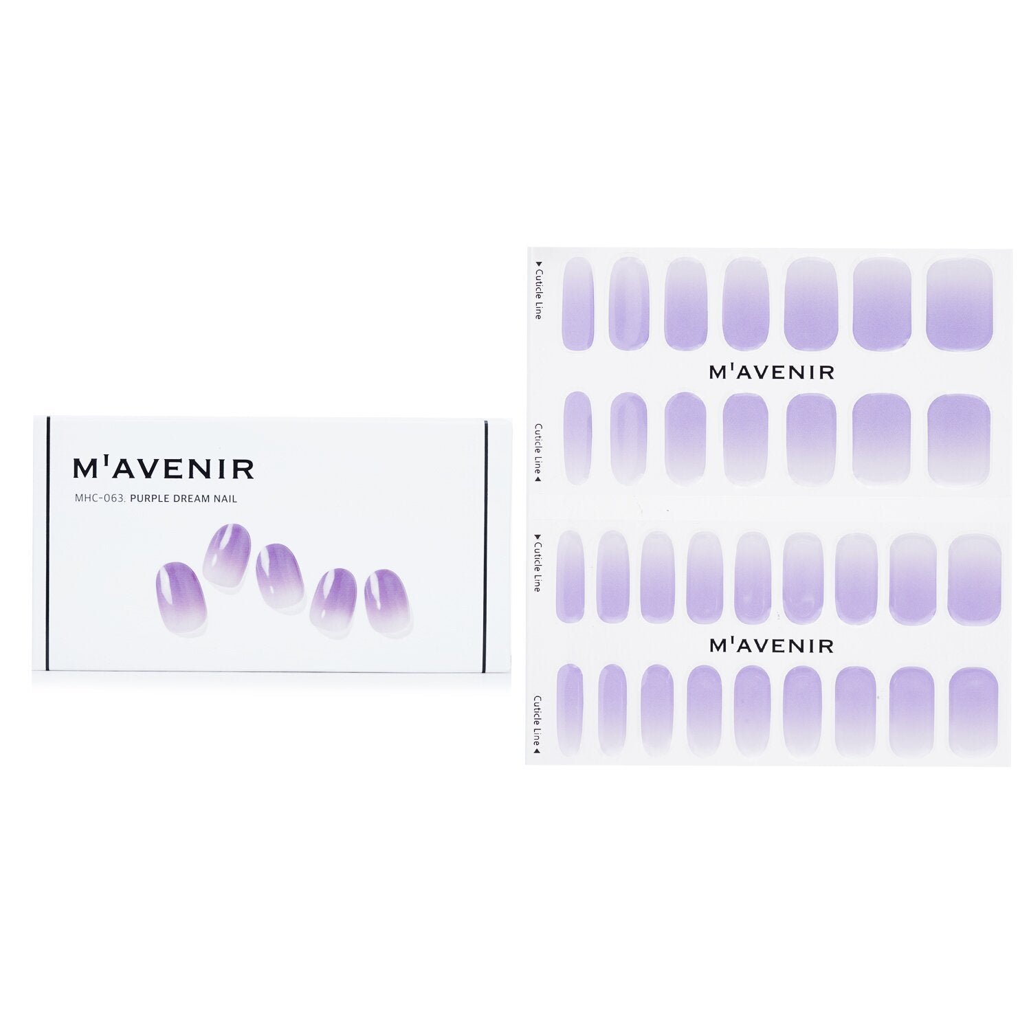 ملصق الأظافر (أرجواني) - # Purple Dream Nail من Mavenir - صورة 1