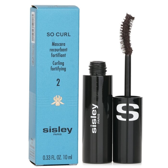 مسكارا مفتلة ومقوية للرموش So Curl - # 02 Deep Brown 10ml/0.33oz من Sisley - صورة 2