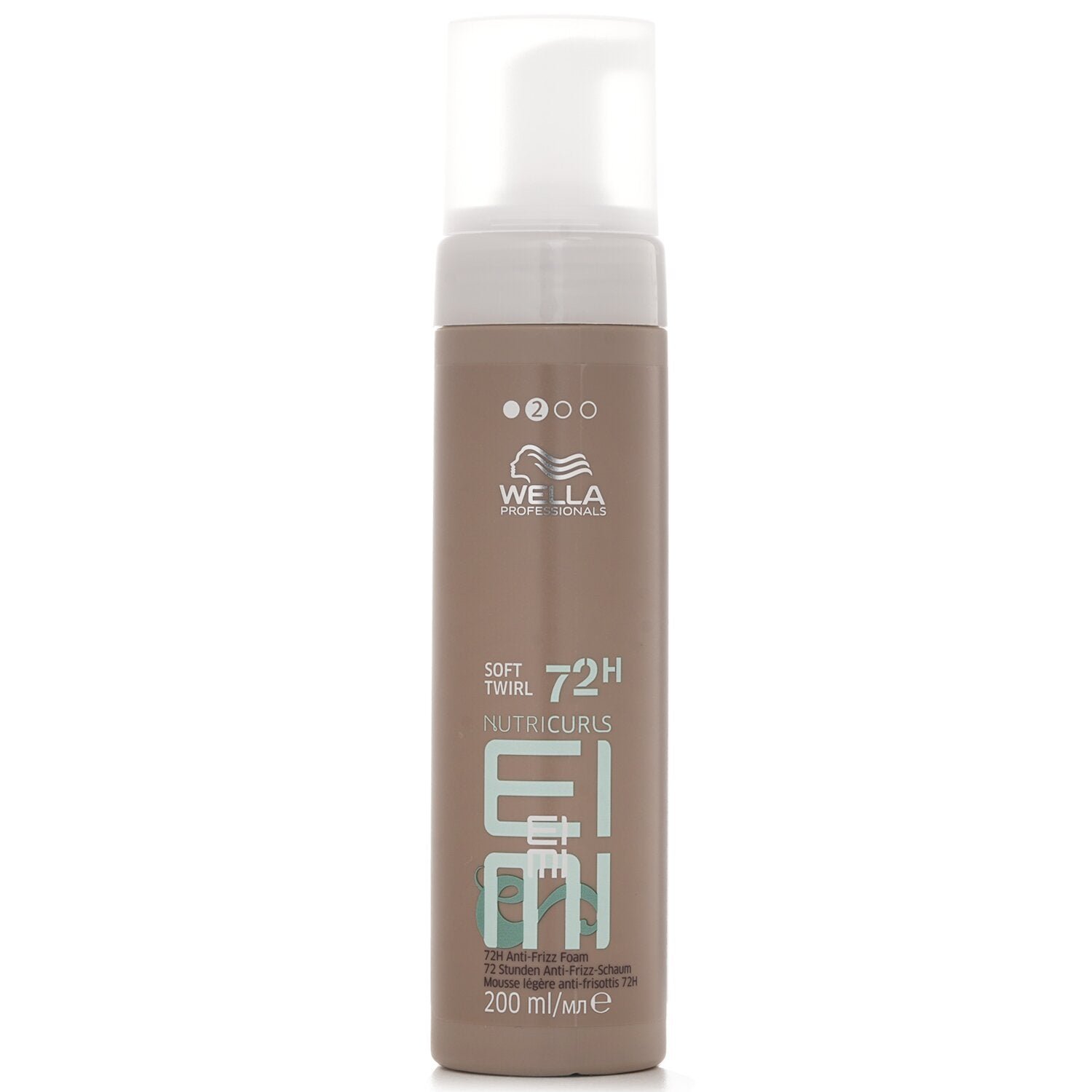 Nutricurls EIMI Soft Twirl 72h Anti Frizz Foam by Wella - Image 1