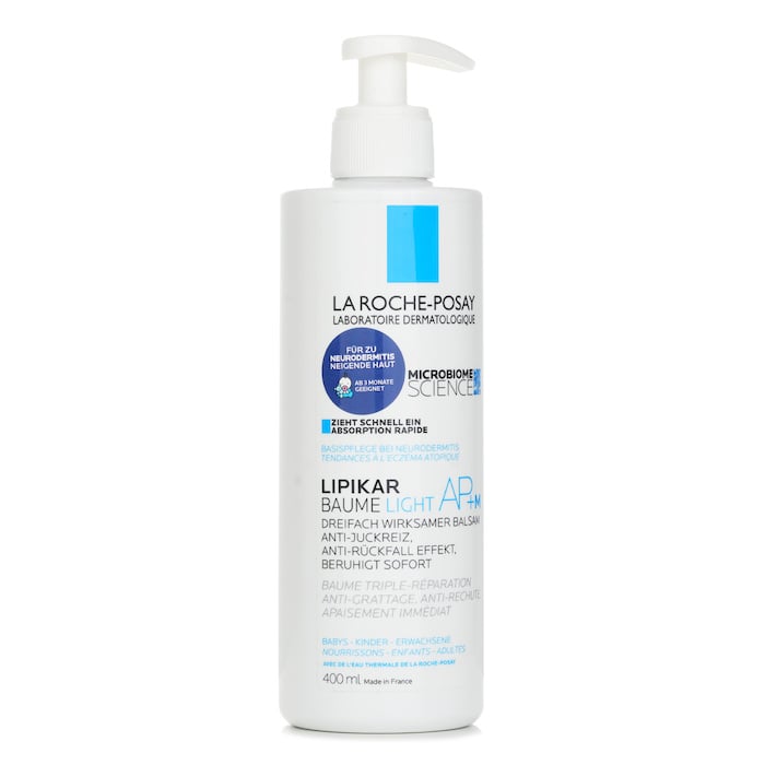 Lipikar Baume Light AP+M Moisturiser 400ml/13.5oz by La Roche Posay - Image 2