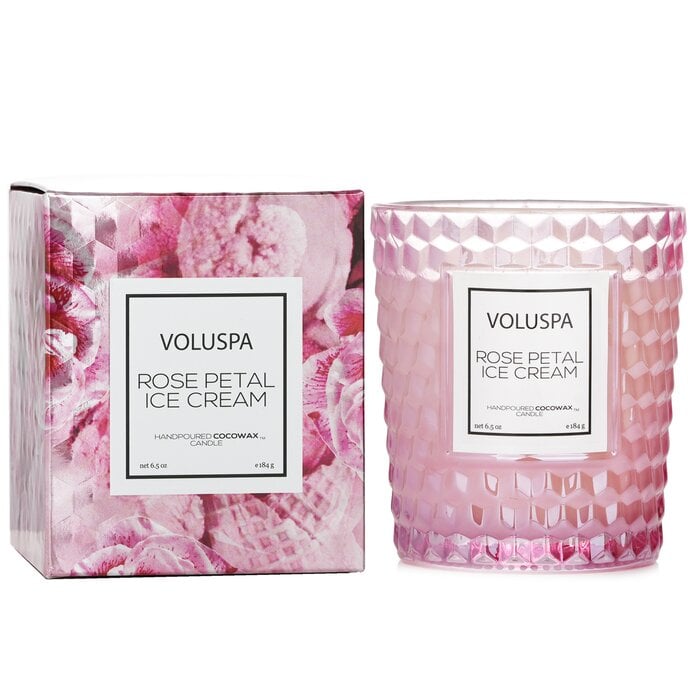 Classic Candle – Rose Petal Ice Cream 184g/6.5oz by Voluspa - Image 2