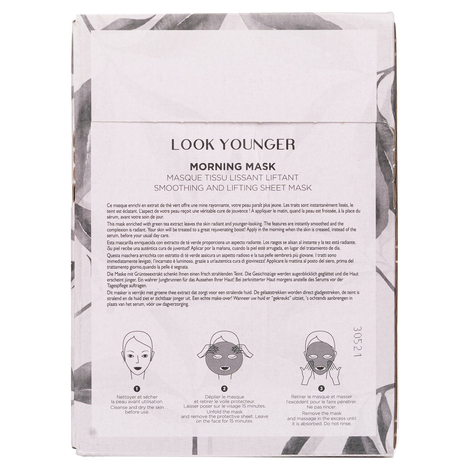 Morning Mask (Look Younger) - Smoothing & Lifting Sheet Mask by Payot - Image 3