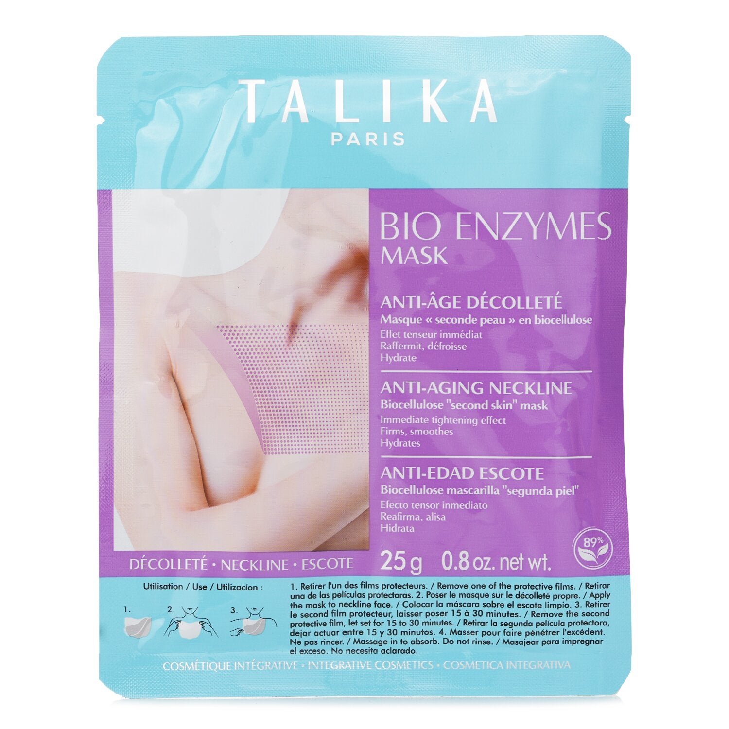 Bio Enzymes Mask Anti-Aging Neckline by Talika - Image 1
