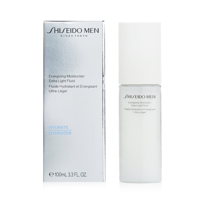 Men Energizing Moisturizer Extra Light Fluid 100ml/3.3oz by Shiseido - Image 2