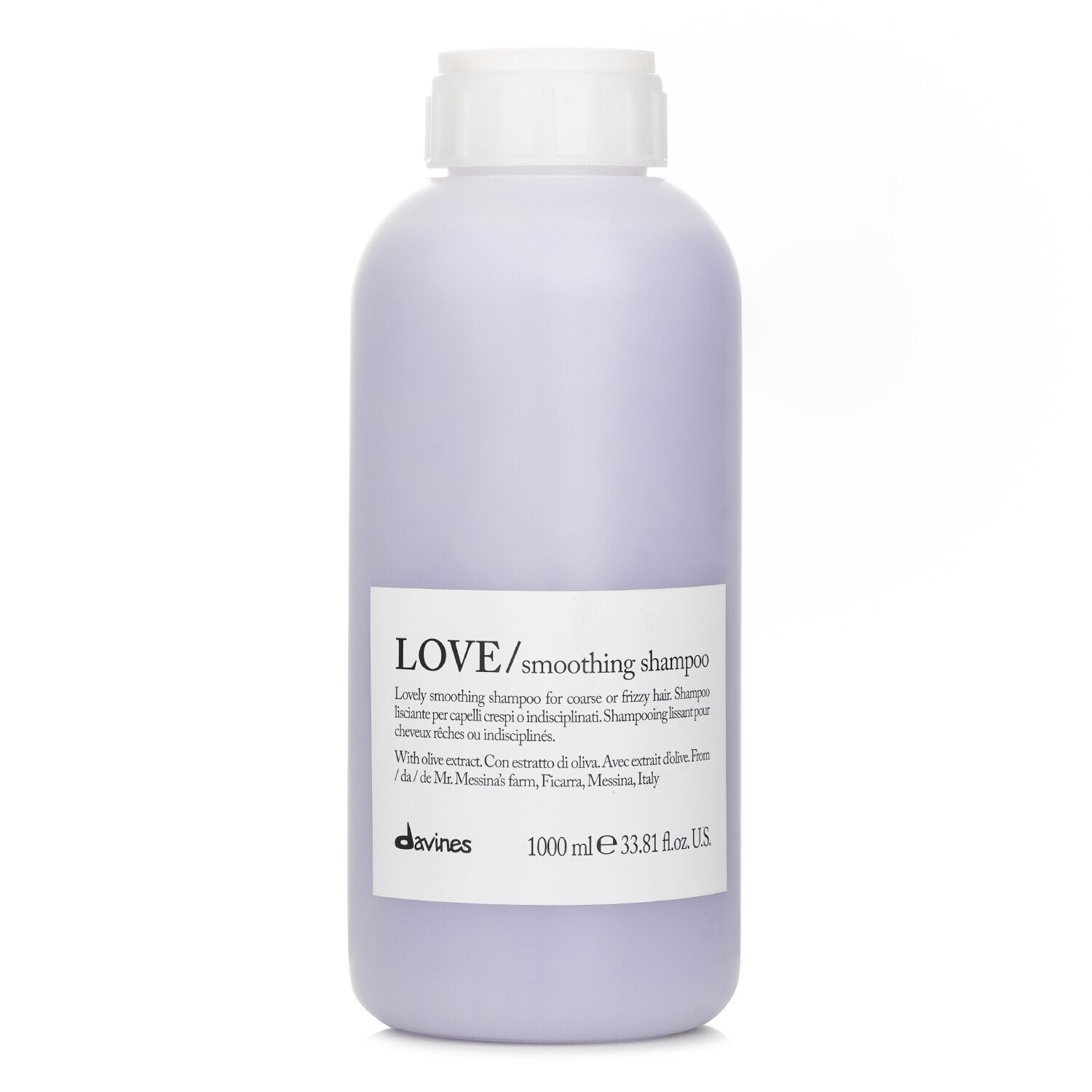 Love Shampoo (Lovely Smoothing Shampoo For Coarse or Frizzy Hair) by Davines - Image 1