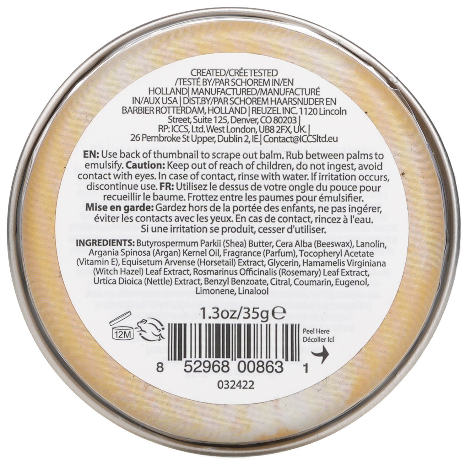 Beard Balm - Wood & Spice by Reuzel - Image 2