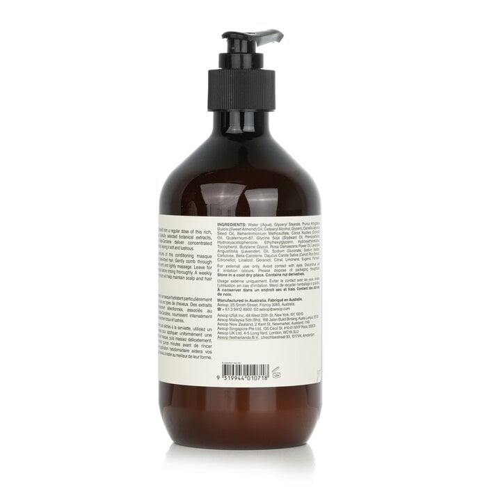 Rose Hair & Scalp Moisturising Masque (For All Hair Types) 500ml/17.64oz by Aesop - Image 3