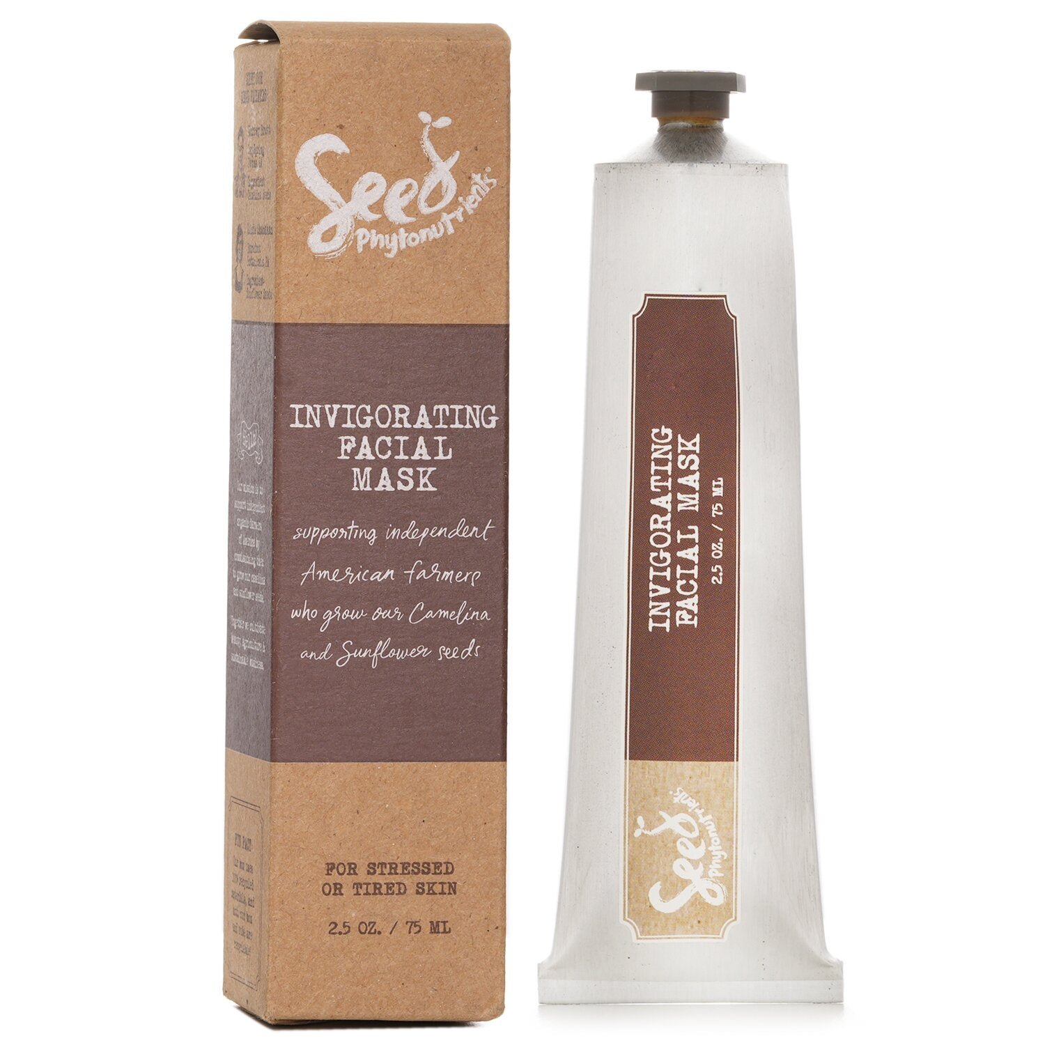 Invigorating Facial Mask (For Stressed/Tired Skin) by Seed Phytonutrients - Image 2
