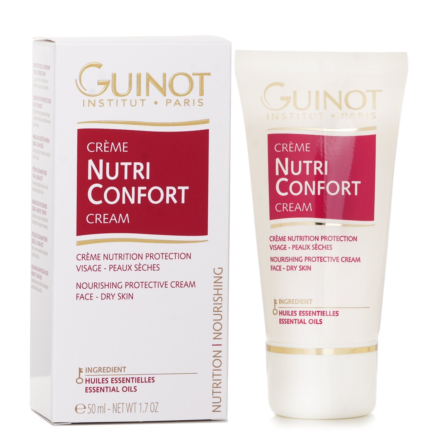 كريم واقي ومغذي متواصل (للبشرة الجافة) من Guinot - صورة 2