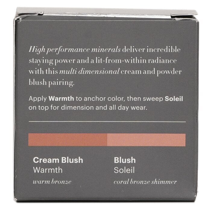 Blush Duo (1x Blush + 1x Cream Blush) - # Getaway Glow 2x3.4g/0.12oz by Glo Skin Beauty - Image 3