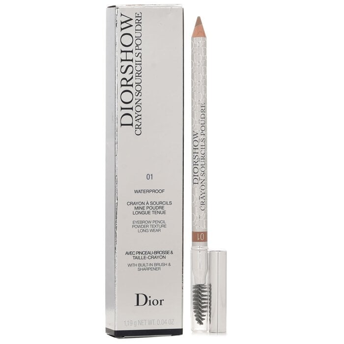 بودرة حواجب مضادة للماء Diorshow - # 01 أشقر 1.19g/0.04oz من Christian Dior - صورة 2