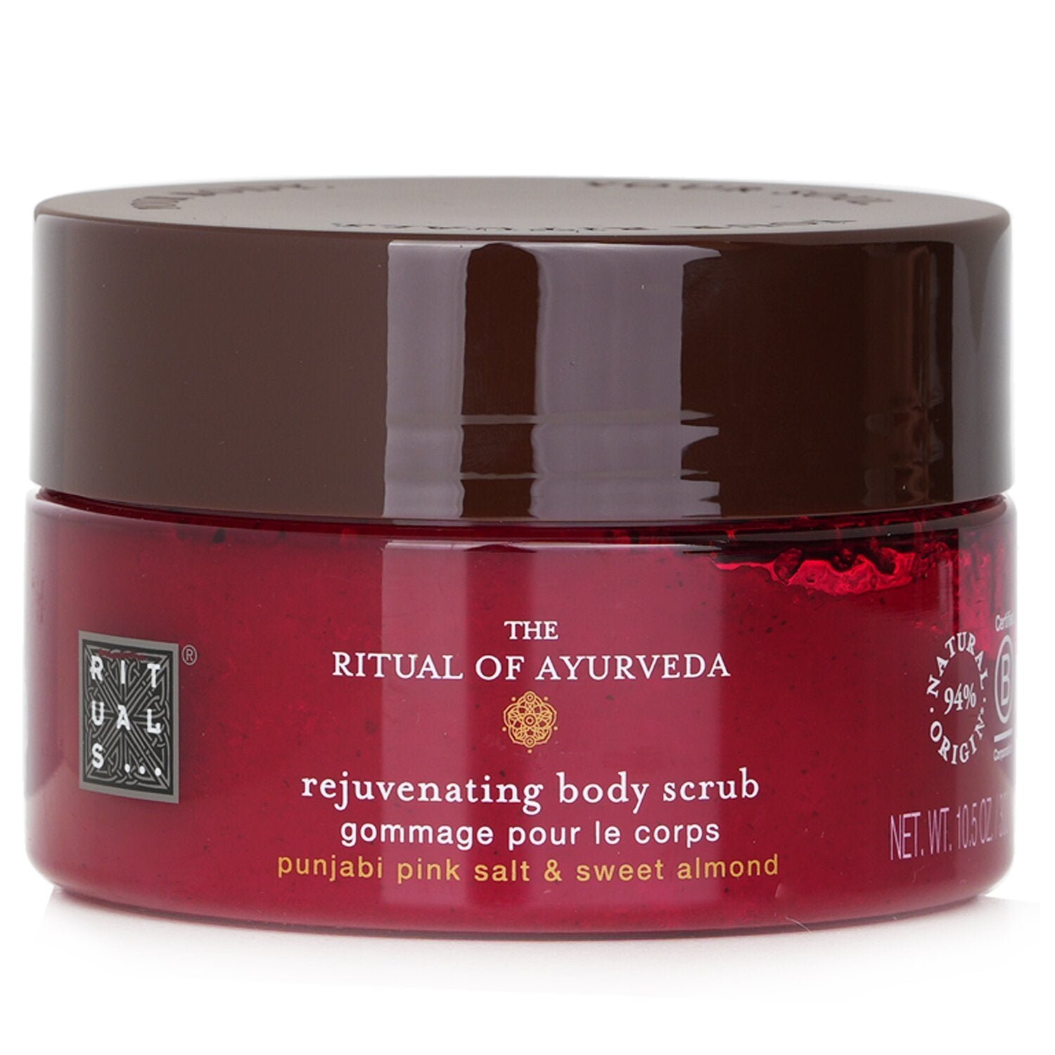 The Ritual Of Ayurveda Rejuvenating Body Scrub - Punjabi Pink Salt & Sweet Almond by Rituals - Image 1