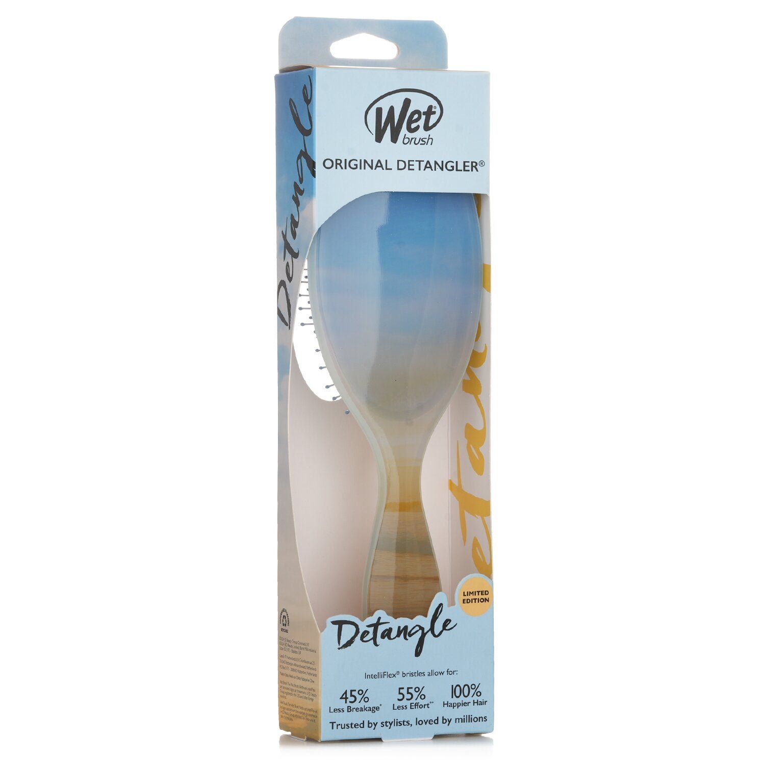 Original Detangler Desert Afterglow Blue Hair Brush by Wet Brush - Image 2