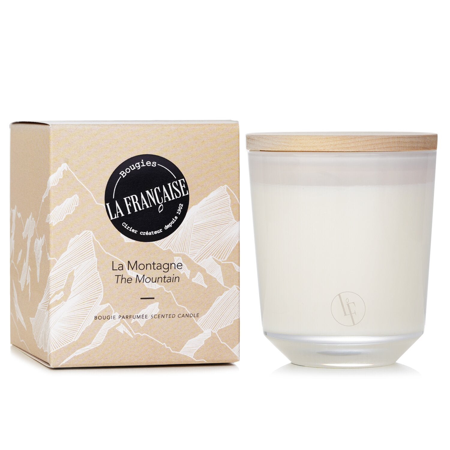 Vegetable Wax The Mountain Scented Candle by Bougies la Francaise - Image 2