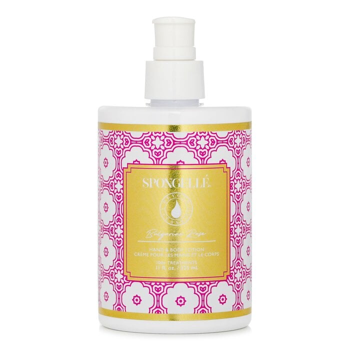 لوشن لليدين والجسم - ورد بلغاري 325ml/11oz من Spongelle - صورة 1