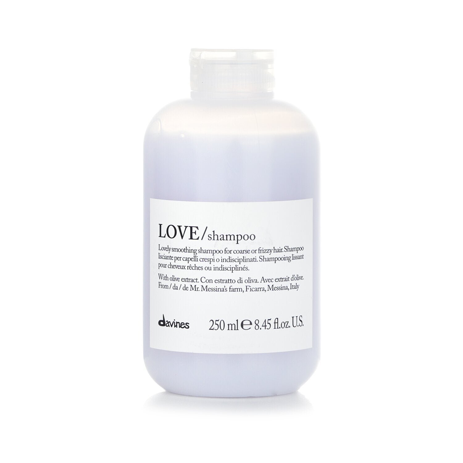 Love Shampoo (Lovely Smoothing Shampoo For Coarse or Frizzy Hair) by Davines - Image 1