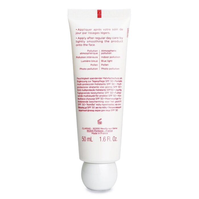 UV Plus [5P] Anti-Pollution Multi-Protection Moisturizing Screen SPF 50 - Translucent 50ml/1.6oz by Clarins - Image 3