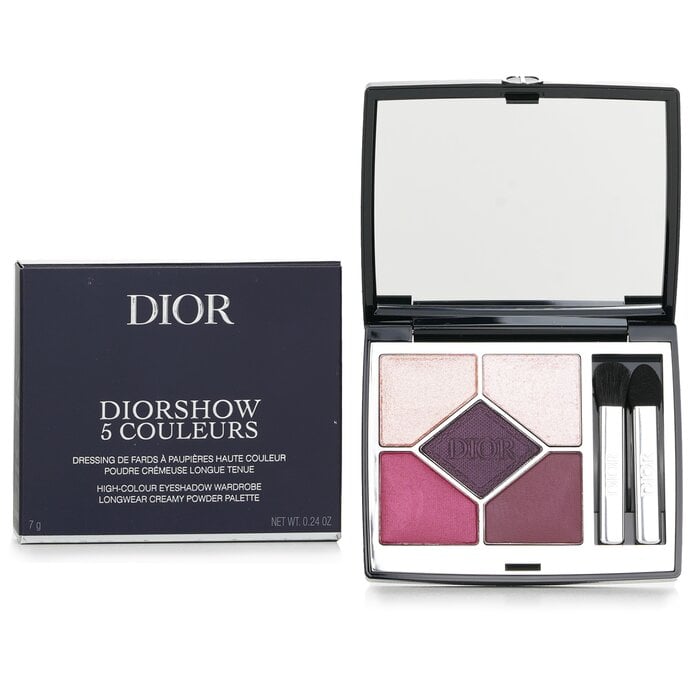 Diorshow 5 Couleurs Longwear Creamy Powder Eyeshadow Palette - # 183 Plum Tutu 7g/0.24oz by Christian Dior - Image 2