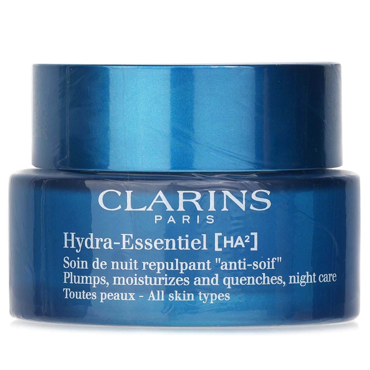 Hydra-Essentiel [HA²] Plumps, Moisturizes And Quenches Night Cream (For All Skin) by Clarins - Image 1