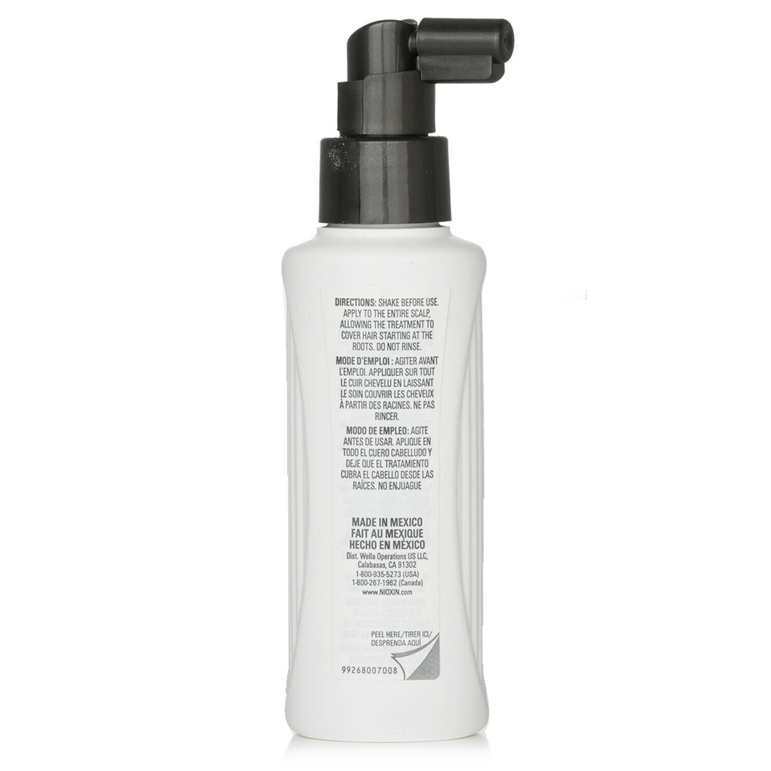 Diameter System 1 Scalp & Hair Treatment (Natural Hair, Light Thinning) by Nioxin - Image 3