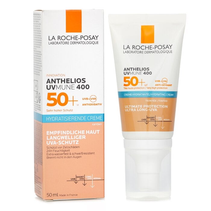 أنثيليوس UVmune 400 كريم مرطب SPF50 ملون 50ml/1.7oz من لاروش بوزيه - صورة 2