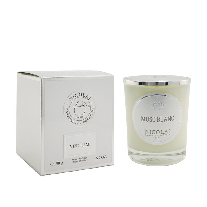 شمع معطر - Musc Blanc 190g/6.7oz من نيكولاي - صورة 2