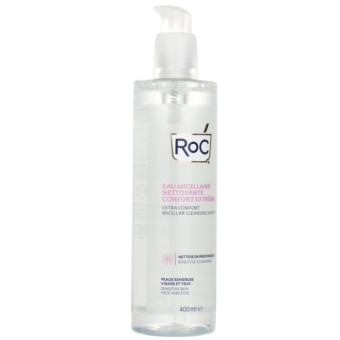Extra Comfort Micellar Cleansing Water (Sensitive Skin, Face & Eyes) 400ml/13.52oz by ROC - Image 2