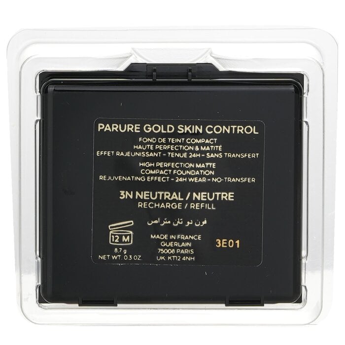 Parure Gold Skin Control High Perfection Matte Compact Foundation Refill - # 3N 8.7g/0.3oz by Guerlain - Image 3
