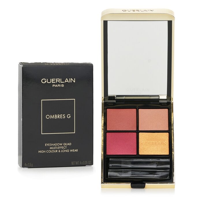 رباعية ظلال عيون ج - # 214 Exotic Orchid 4x1.5g/0.05oz من Guerlain - صورة 2