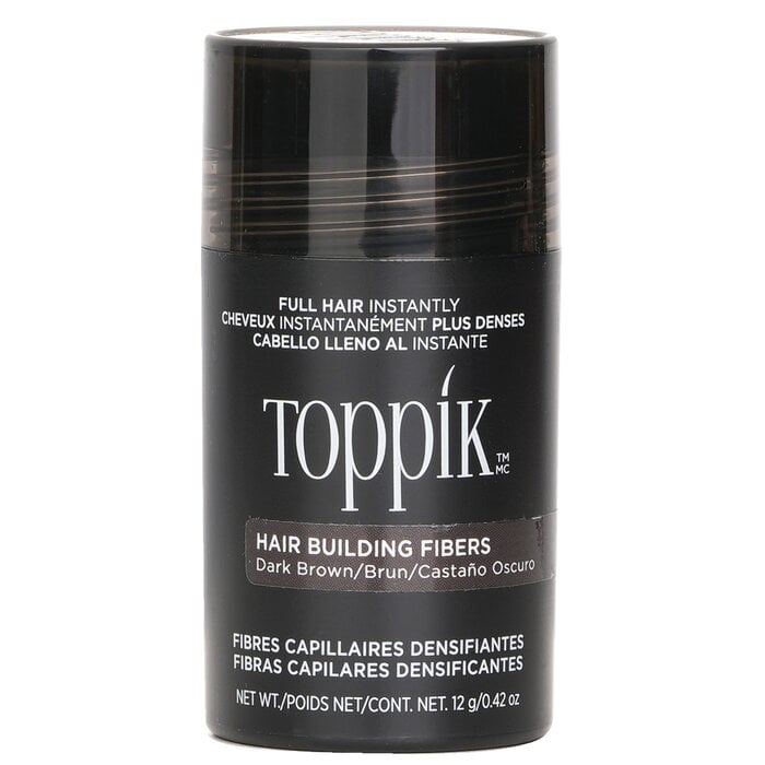Hair Building Fibers - # Dark Brown 12g/0.42oz by Toppik - Image 1