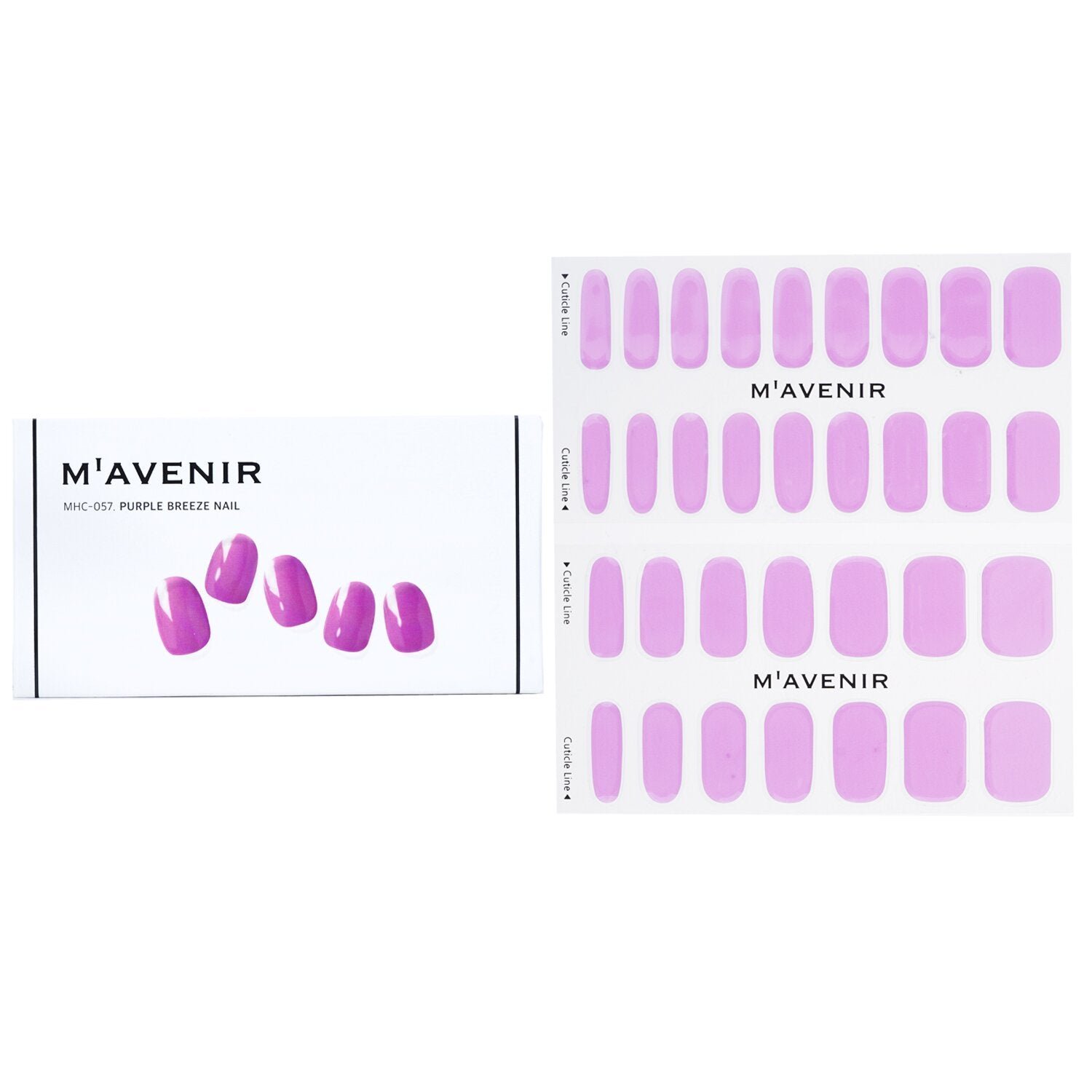 ملصق الأظافر (أرجواني) - # Purple Breeze Nail من Mavenir - صورة 1