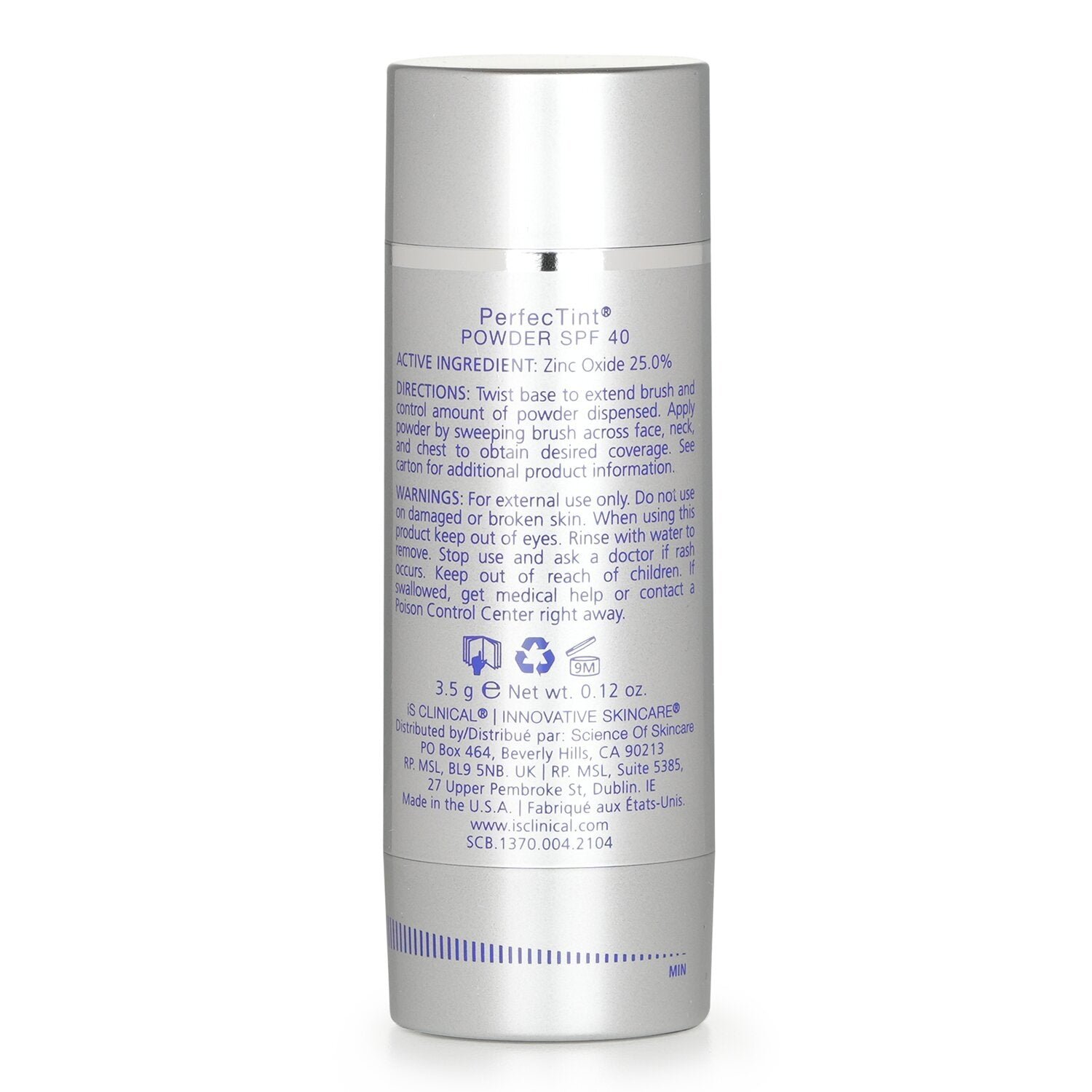 Perfectint Powder SPF 40 Sunscreen Cream by IS Clinical - Image 3