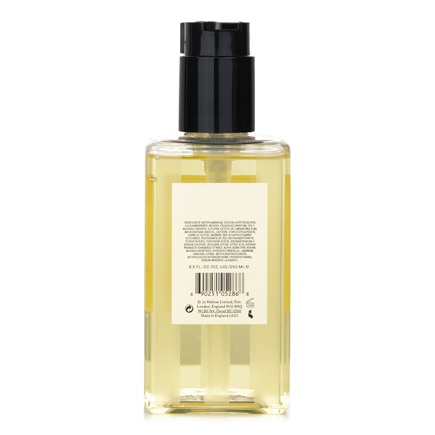 Lime Basil & Mandarin Body & Hand Wash (With Pump) by Jo Malone - Image 3