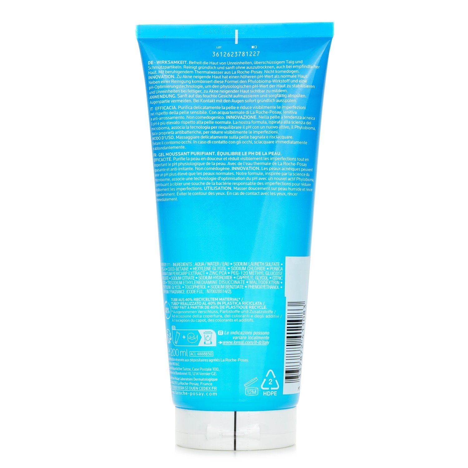 Effaclar Purifying Foaming Gel(Random Packaging) من La Roche Posay - صورة 3