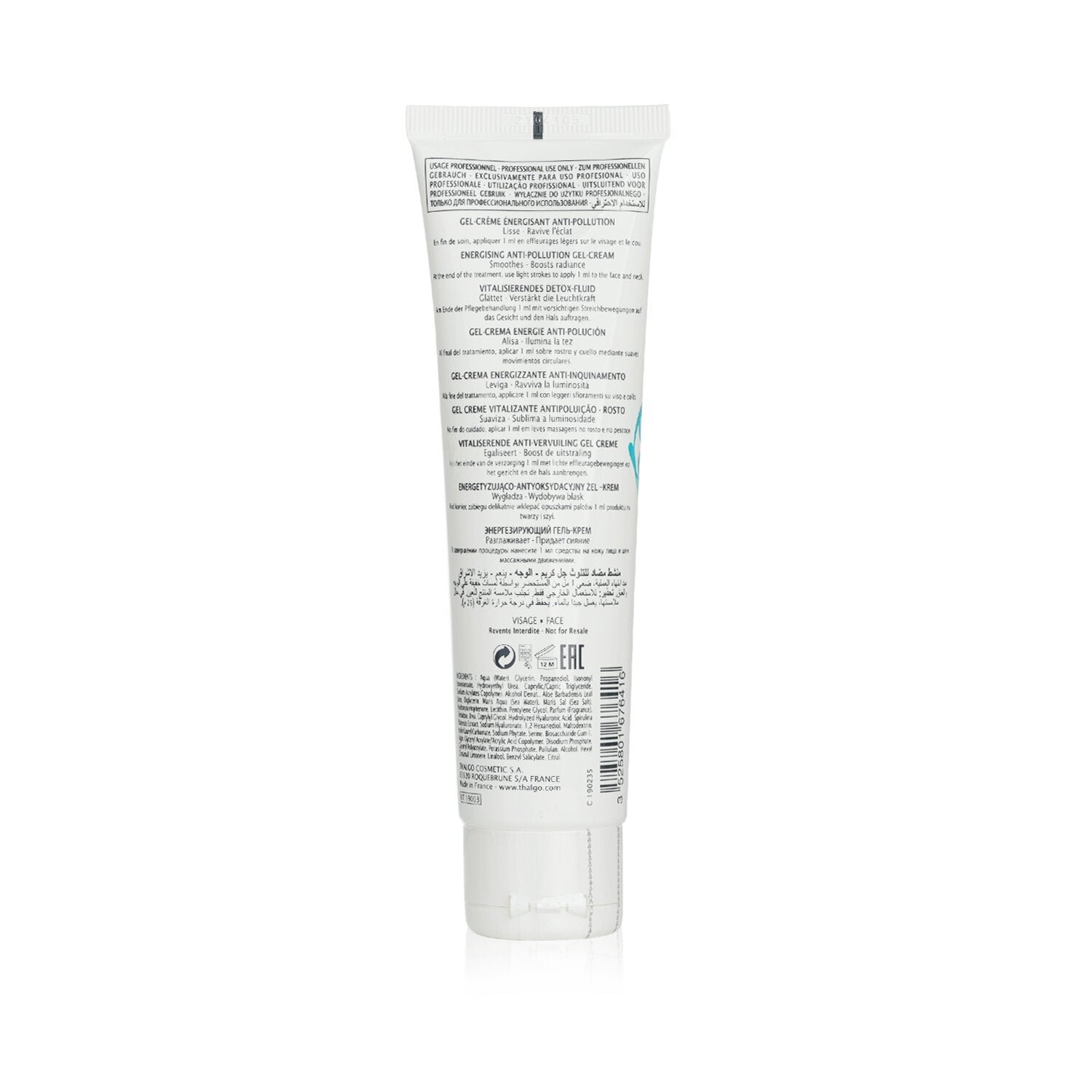 Spiruline Boost Energising Anti-Pollution Gel-Cream (Salon Size) by Thalgo - Image 3
