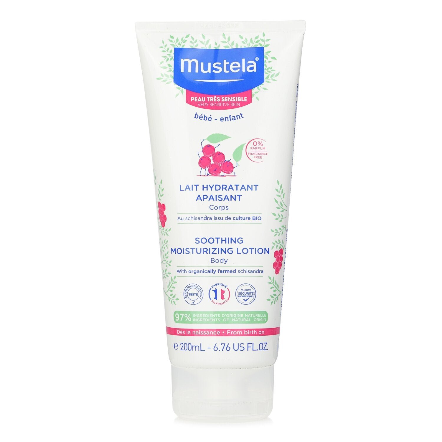 غسول مرطب مسكن - للبشرة الحساسة جداً من Mustela - صورة 1