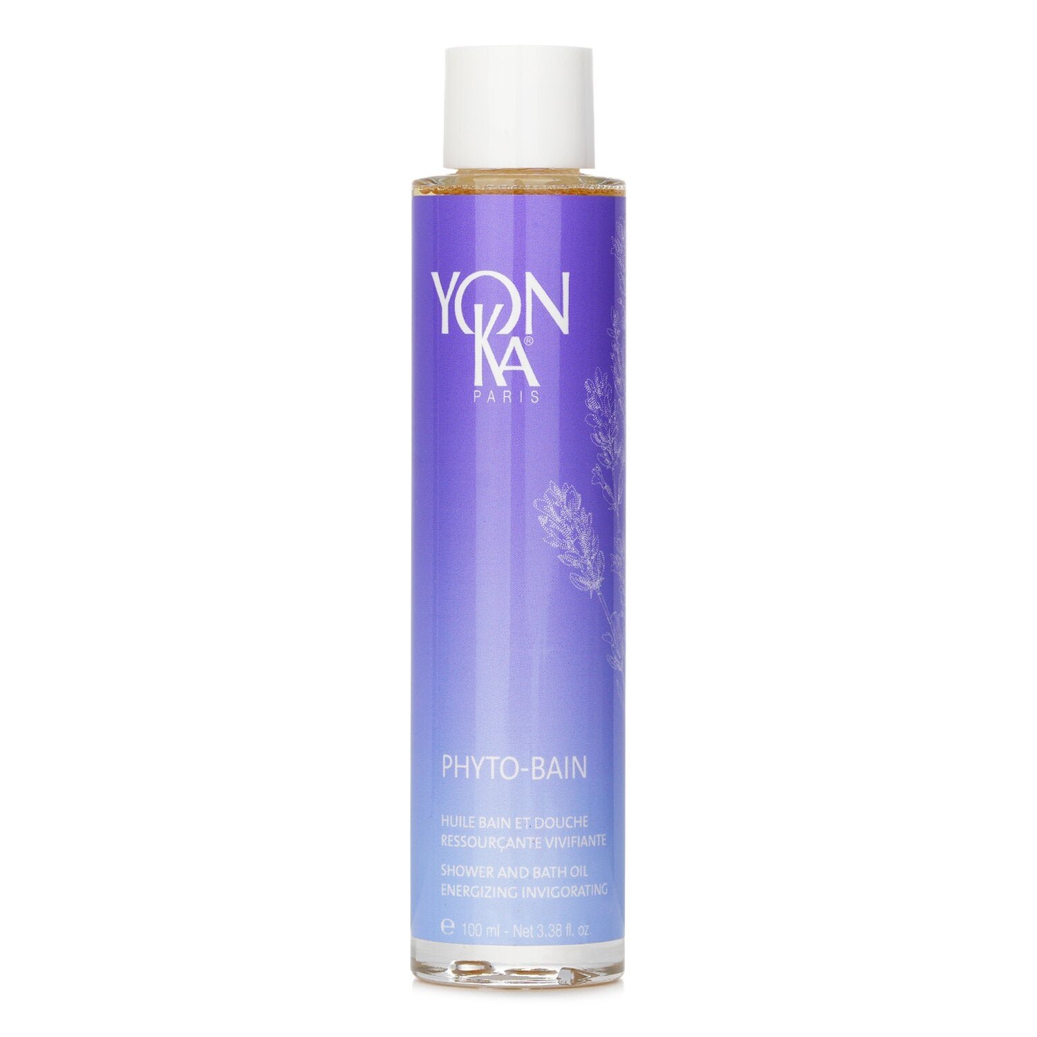 Phyto-Bain Energizing, Invigorating Shower & Bath Oil - Lavender by Yonka - Image 1