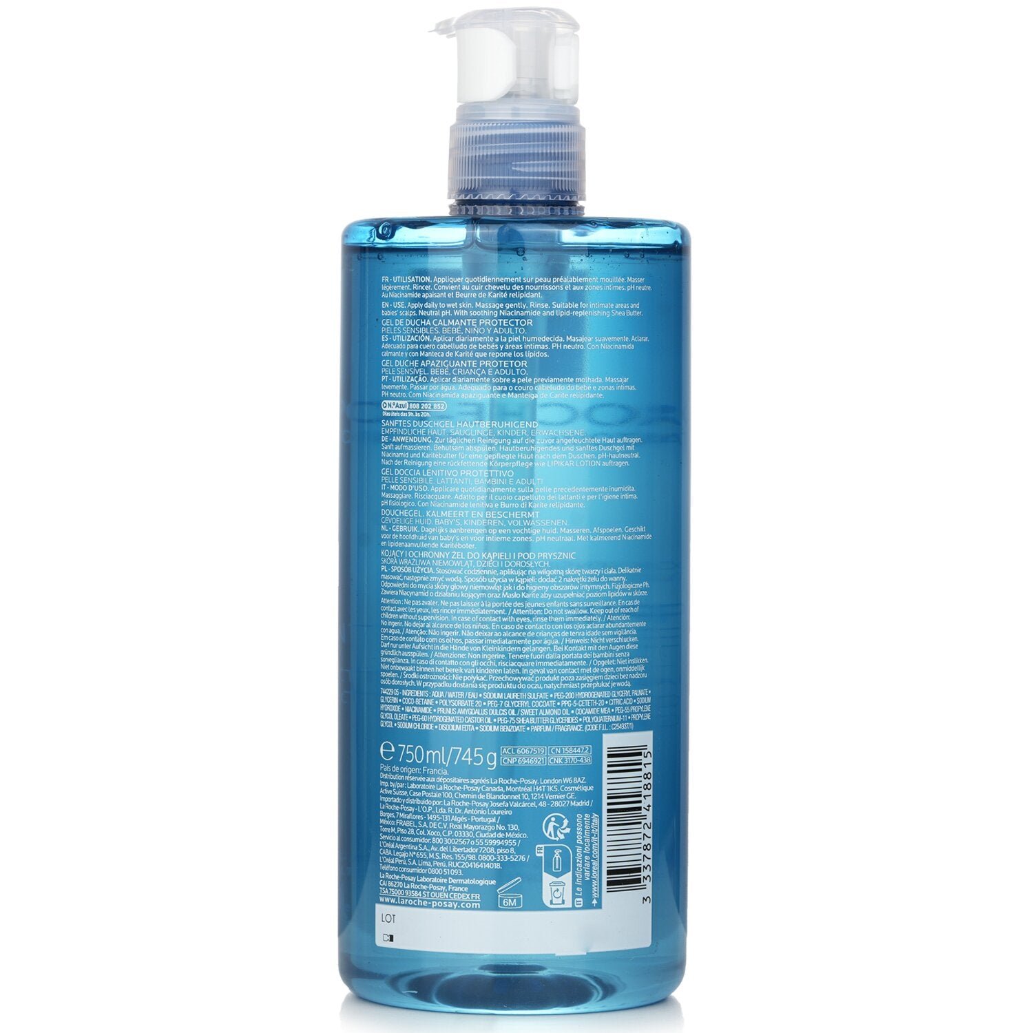 جل دش واقٍ مسكن Lipikar من La Roche Posay - صورة 3