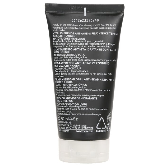 Homme Structure Force Complete Anti-Ageing Hydrating Moisturiser - For Face + Eyes 50ml/1.7oz by Vichy - Image 3