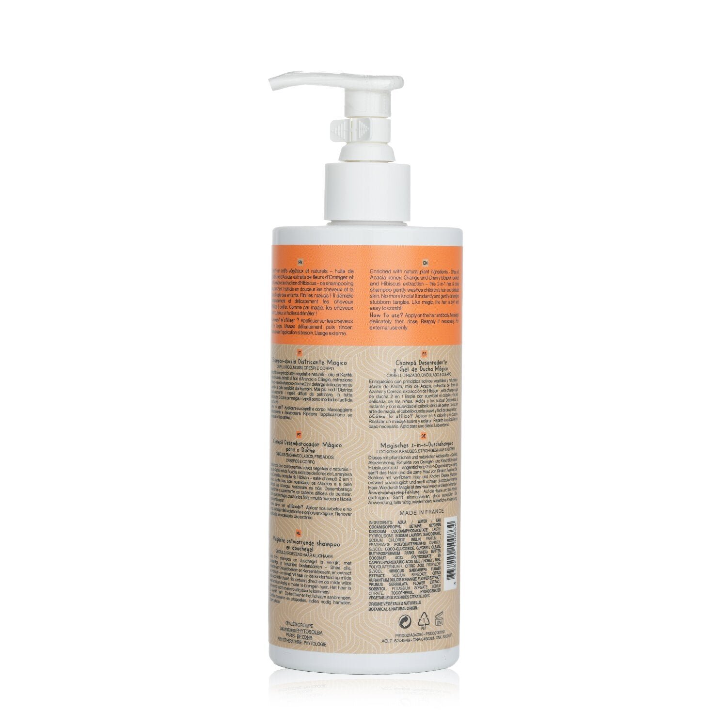 Phyto Specific Kids Magic Detangling Shampoo & Body Wash - Curly, Coiled Hair & Body (For Children 3 Years+) by Phyto - Image 3