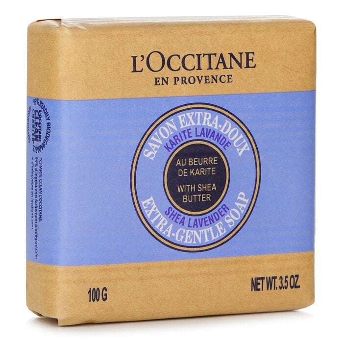 Shea Butter Extra Gentle Soap - Lavender 100g/3.5oz by L'Occitane - Image 2