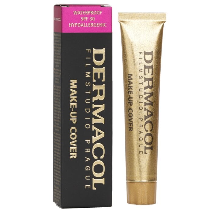 أساس Make Up Cover SPF 30 - # 212 (وردي فاتح جداً مع تدرجات البيج) 30g/1oz من ديرماكول - صورة 2