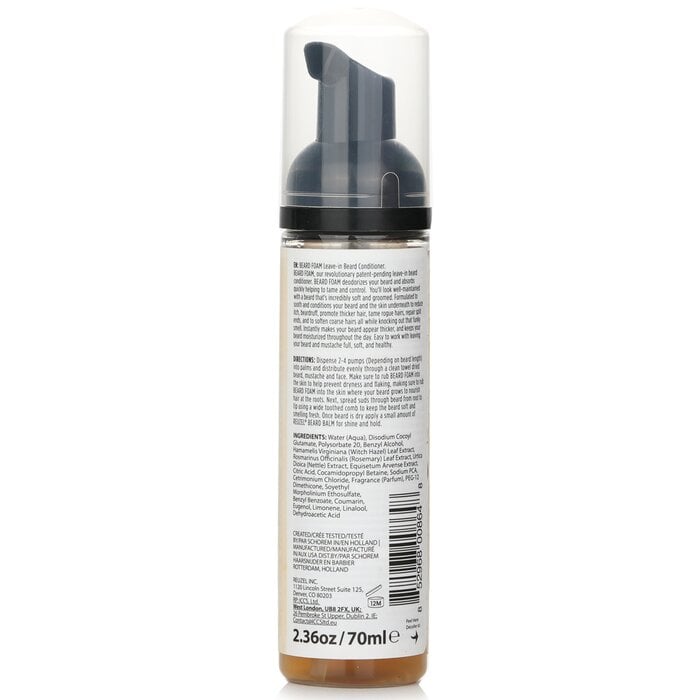 Beard Foam - Wood & Spice 70ml/2.36oz by Reuzel - Image 3