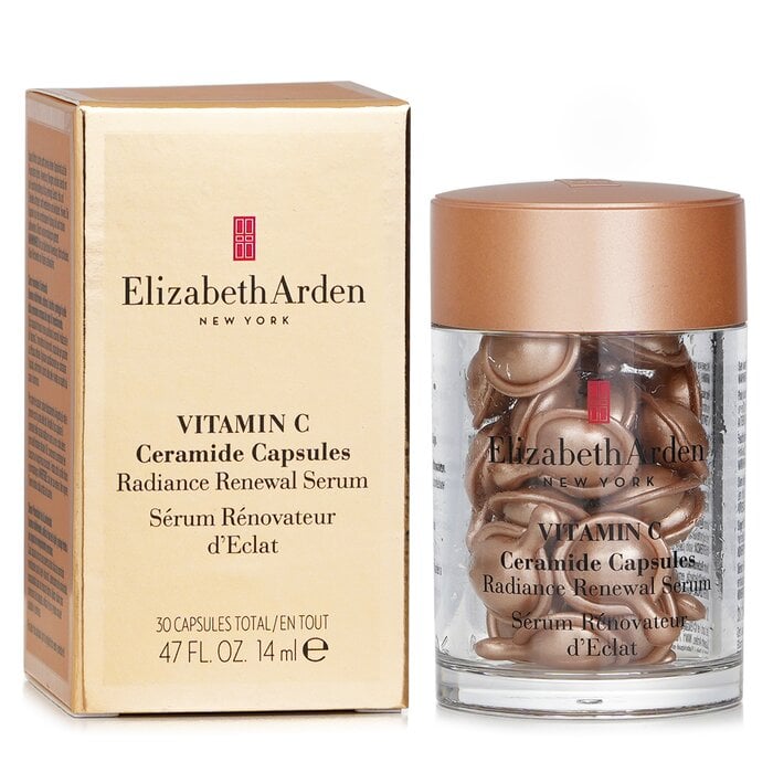 سيرم مجدد للإشراقة Ceramide Vitamin C 30caps من Elizabeth Arden - صورة 2