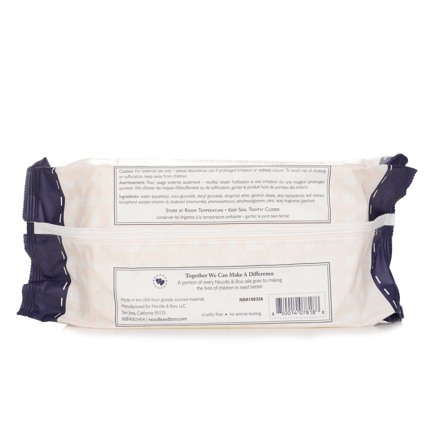 Ultimate Cleansing Cloths - For Face, Body & Bottom - 7 by Noodle & Boo - Image 3