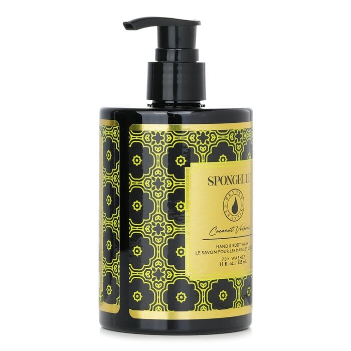 غسول اليد والجسم - جوز الهند وفيربينا 325ml/11oz من Spongelle - صورة 2