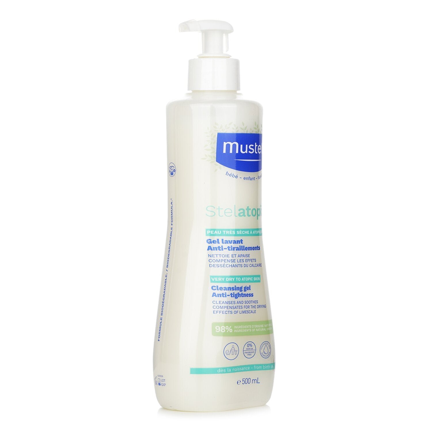 جل منظف Stelatopia - للبشرة العرضة للتأتب من Mustela - صورة 2