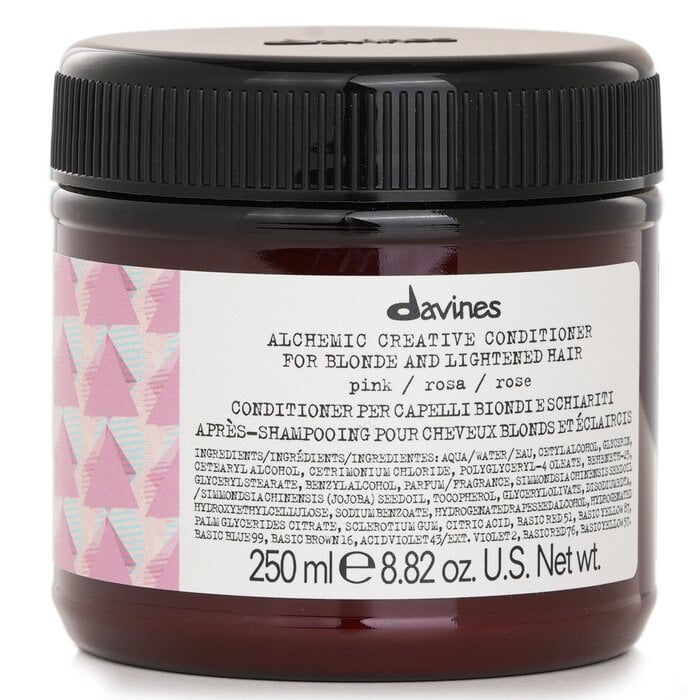 Alchemic Creative Conditioner - # Pink (For Blonde and Lightened Hair) 250ml/8.84oz by Davines - Image 2