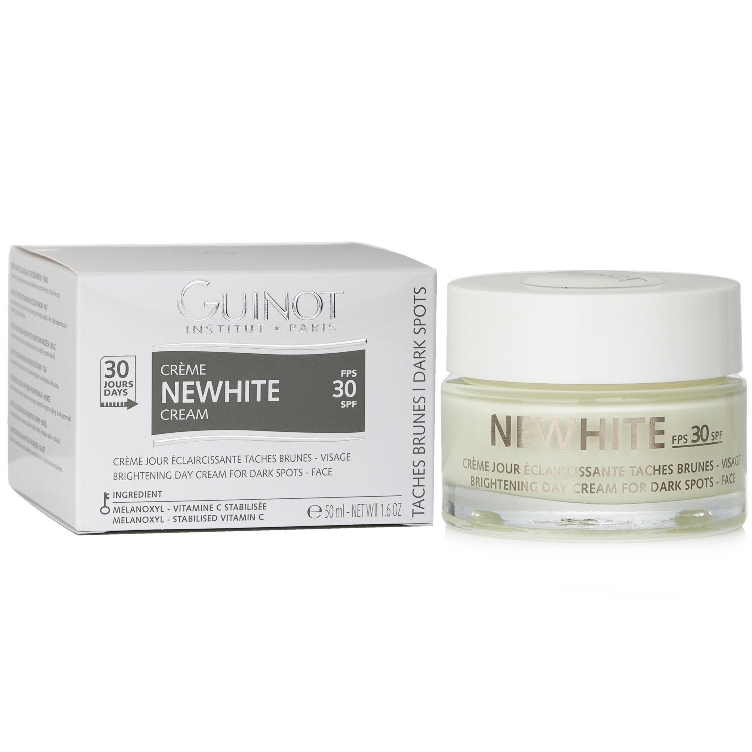 Newhite كريم نهاري مفتح SPF 30 من Guinot - صورة 2