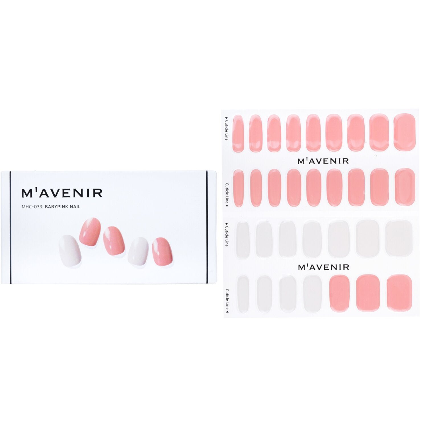 Nail Sticker (Pink) - # Babypink Nail by Mavenir - Image 1